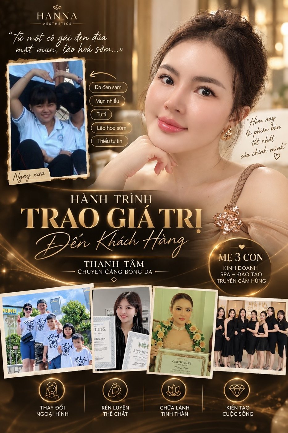 Hành trình của Thanh Tâm từ ngày xưa đến nay